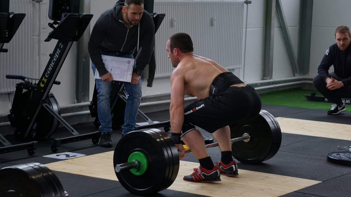 Felix Baier bei den CrossFit Quarterfinals in Tübingen